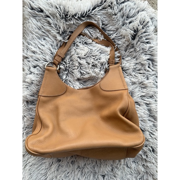 Prada 100% Authentic Light Brown Leather Shoulder Bag - Picture 2 of 12